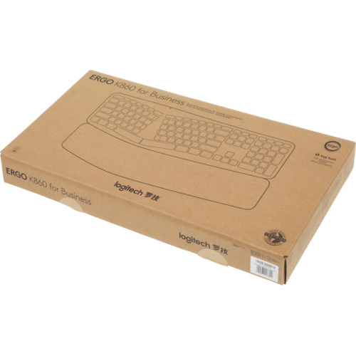 Клавиатура Logitech K860 черный USB беспроводная BT Multimedia Ergo (подставка для запястий) (920-010359) Клавиатура Logitech K860 черный USB беспроводная BT Multimedia Ergo (подставка для запястий) (920-010359)
