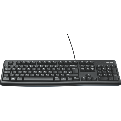 Клавиатура Keyboard Logitech K120 (USB, waterproof, low profile) OEM