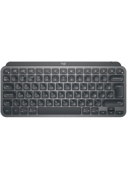 Клавиатура Logitech MX Keys Mini темно-серый/черный USB беспроводная BT/Radio LED (920-010501)