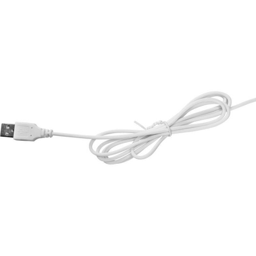 Клавиатура Oklick 505M белый USB slim