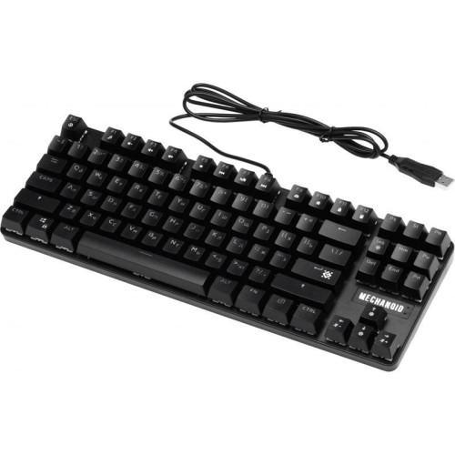Клавиатура DEFENDER MECHANICAL MECHANOID GK-581 RU 45581 BLK
