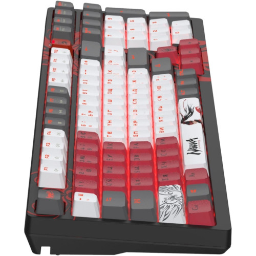 Клавиатура A4Tech Bloody S98 Naraka BLMS Plus механическая черный/красный USB for gamer LED (S98 NARAKA BLMS RED PLUS)