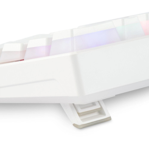 Клавиатура Oklick K763W механическая белый USB беспроводная BT/Radio Multimedia for gamer LED (1920562)
