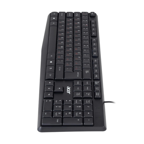 Клавиатура Acer OKW121 черный USB (ZL.KBDEE.00B)