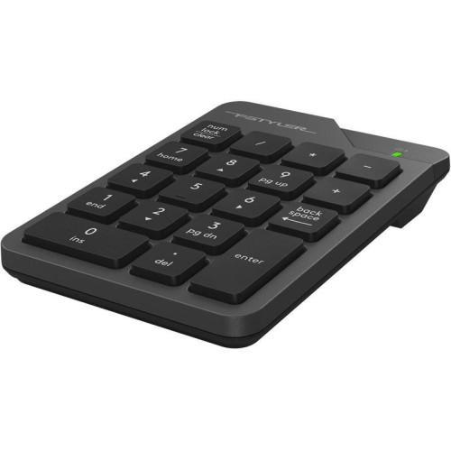 Числовой блок A4Tech FGK21C серый USB беспроводная slim для ноутбука Числовой блок A4Tech FGK21C серый USB беспроводная slim для ноутбука