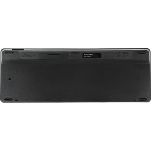 Клавиатура A4Tech Fstyler FBK25 черный/серый USB беспроводная BT/Radio slim Multimedia (FBK25 BLACK)