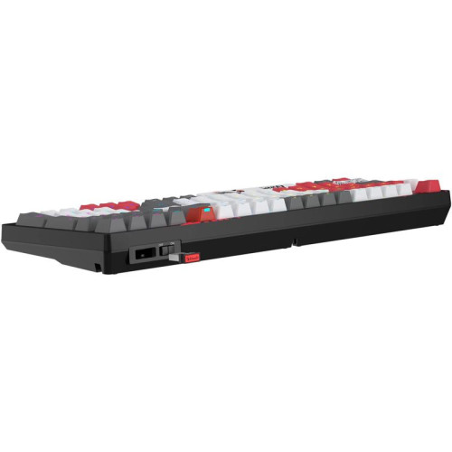 Клавиатура A4Tech Bloody WS98 Naraka механическая серый/красный USB беспроводная BT/Radio Multimedia for gamer LED (WS98)