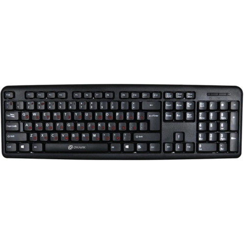 Клавиатура Oklick 90MV2 черный USB (1185967)