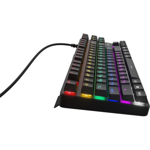 Клавиатура Oklick 969G SHOTGUN механическая черный USB Multimedia for gamer LED