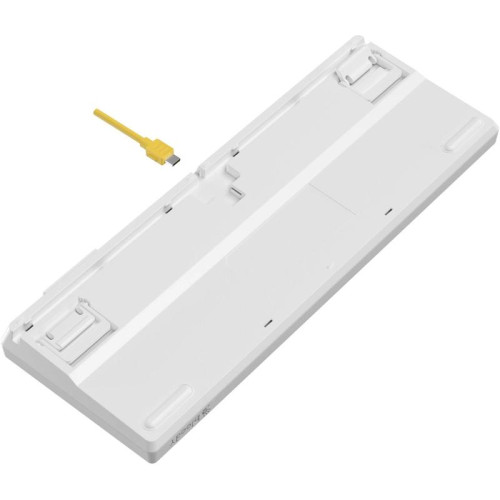 Клавиатура A4Tech Bloody S87 Energy механическая белый/желтый USB for gamer LED (S87 USB ENERGY WHITE)