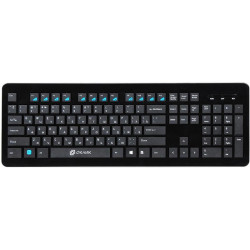 Клавиатура Oklick 870S черный USB беспроводная slim Multimedia