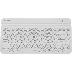 Клавиатура A4Tech Fstyler FBK30 белый USB беспроводная BT/Radio slim Multimedia (FBK30 WHITE)