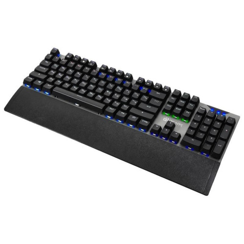 Клавиатура Oklick 935G RAGNAR механическая черный USB Multimedia for gamer LED (подставка для запястий)