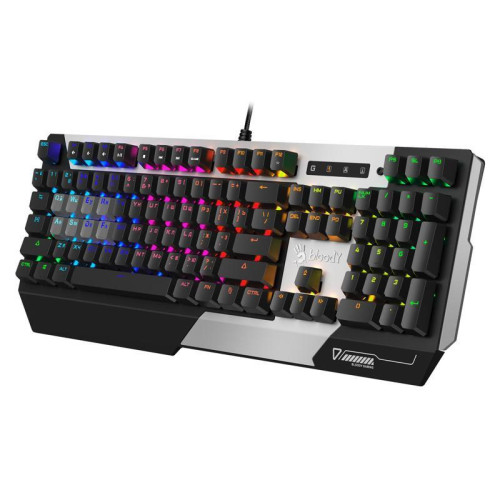 Клавиатура A4Tech Bloody B865R механическая серый/черный USB for gamer LED Клавиатура A4Tech Bloody B865R механическая серый/черный USB for gamer LED