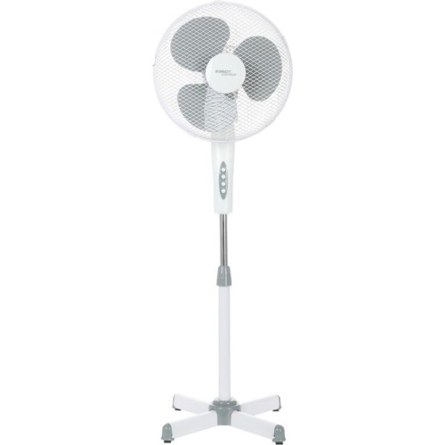 Вентилятор напольный/ Вентилятор напольный Scarlett SC-SF111B20 35Вт скоростей:3 белый/серый