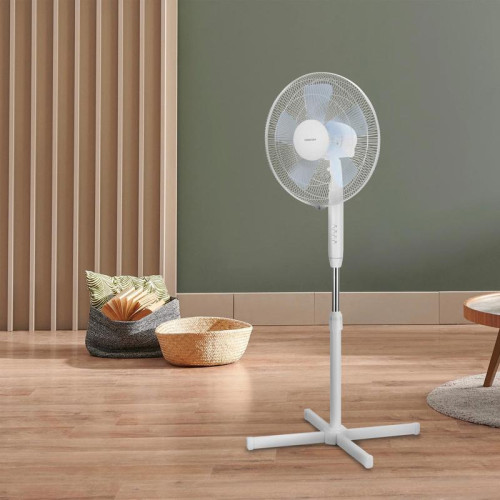 Вентилятор напольный/ Вентилятор напольный Coolfort CF-2029 40Вт скоростей:3 белый