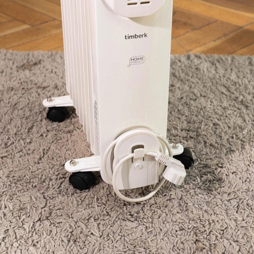 Радиатор масляный/ Радиатор масляный Timberk Home Intellect T-OR1507-F10E-WF 1500Вт белый