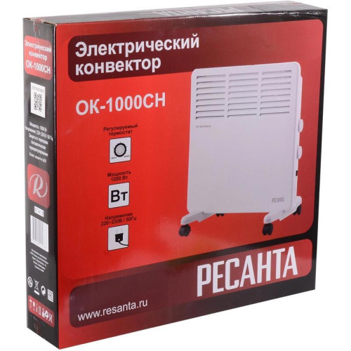 Конвектор/ Конвектор Ресанта ОК-1000СН 1000Вт белый