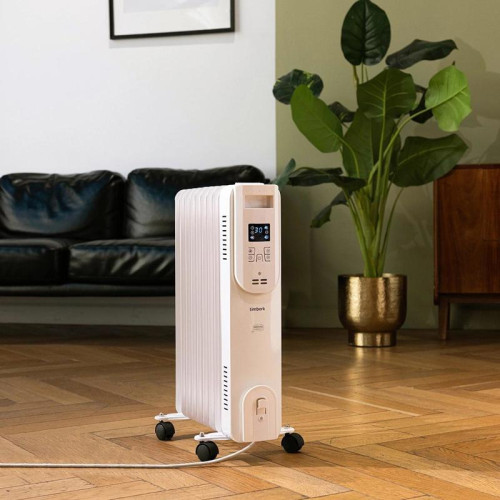 Радиатор масляный/ Радиатор масляный Timberk Home Intellect T-OR1507-F10E-WF 1500Вт белый