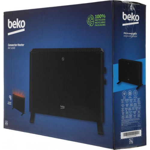 Конвектор/ Конвектор Beko Winter Range RHC 5218 B 1800Вт черный Конвектор/ Конвектор Beko Winter Range RHC 5218 B 1800Вт черный