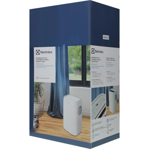Кондиционер мобильный/ Кондиционер мобильный Electrolux Loft EACM-11 CL/N3 белый площ.27м2