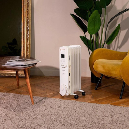 Радиатор масляный/ Радиатор масляный Timberk Home Intellect T-OR1507-F10E-WF 1500Вт белый