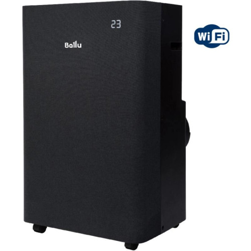 Кондиционер мобильный/ Кондиционер мобильный Ballu Velure BPAC-12 EW/N6 черный площ.30м2