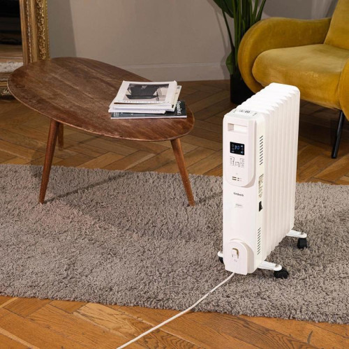 Радиатор масляный/ Радиатор масляный Timberk Home Intellect T-OR1507-F10E-WF 1500Вт белый