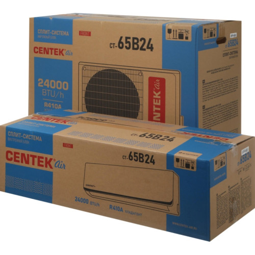 Сплит-система/ Сплит-система Centek CT-65B24 белый