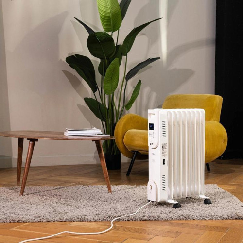 Радиатор масляный/ Радиатор масляный Timberk Home Intellect T-OR1507-F10E-WF 1500Вт белый