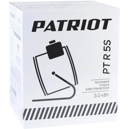 Тепловая пушка электрическая/ Тепловая пушка электрическая Patriot PTR 5S 3000Вт оранжевый
