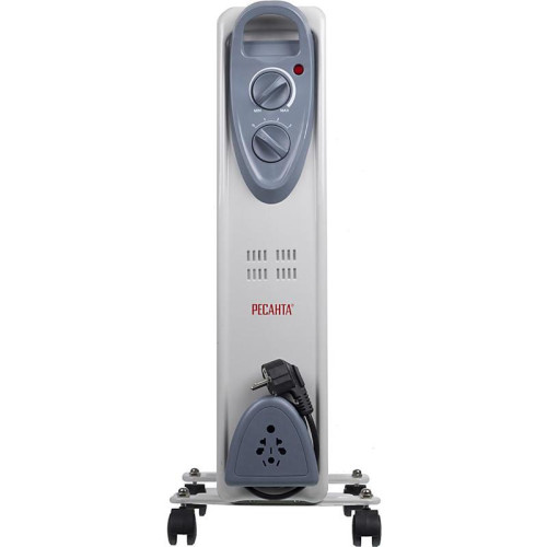 Радиатор масляный/ Радиатор масляный Ресанта ОМ-9Н 2000Вт белый