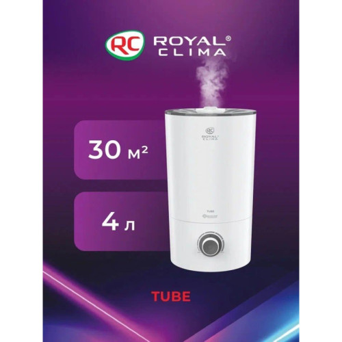 Увлажнитель воздуха/ Увлажнитель воздуха Royal Clima RUH-TB300/4.0M-WT 25Вт (ультразвуковой) белый/серый