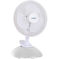 Вентилятор настольный/ Вентилятор настольный Vitek VTF-0610 13Вт скоростей:3 белый