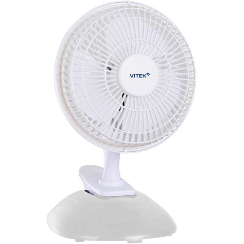 Вентилятор настольный/ Вентилятор настольный Vitek VTF-0610 13Вт скоростей:3 белый