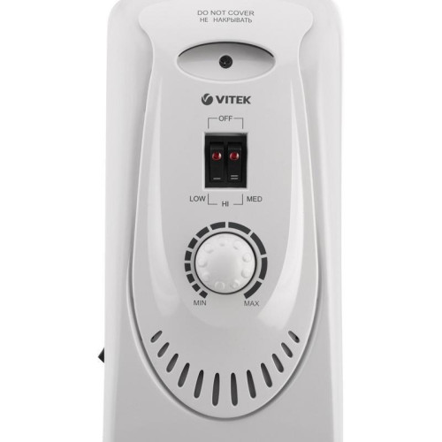 Радиатор масляный/ Радиатор масляный Vitek VT-1704 1500Вт белый