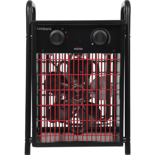 Тепловая пушка электрическая/ Тепловая пушка электрическая Timberk Master T-HG5-Q12T 500Вт черный/красный