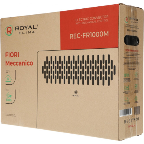 Конвектор/ Конвектор Royal Clima FIORI Meccanico REC-FR1000M 1000Вт белый Конвектор/ Конвектор Royal Clima FIORI Meccanico REC-FR1000M 1000Вт белый