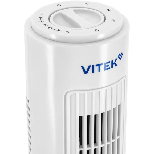 Вентилятор напольный/ Вентилятор напольный Vitek VSF-2901 40Вт скоростей:3 белый