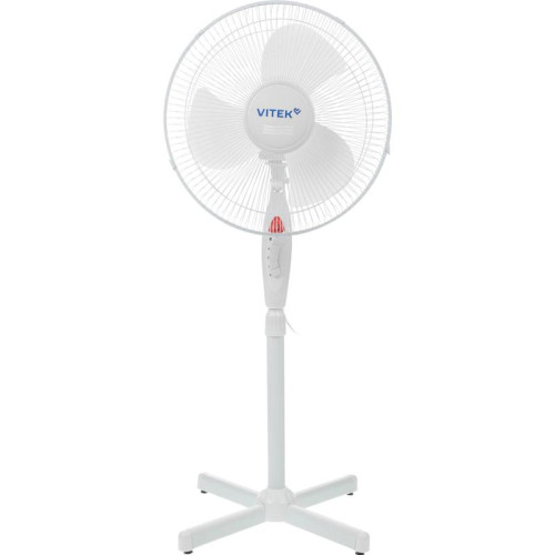 Вентилятор напольный/ Вентилятор напольный Vitek VSF-1631 40Вт скоростей:3 белый