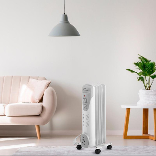 Радиатор масляный/ Радиатор масляный Vitek VT-1707 1000Вт белый