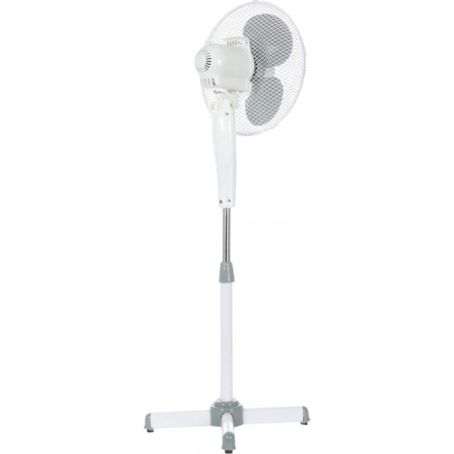 Вентилятор напольный/ Вентилятор напольный Scarlett SC-SF111B20 35Вт скоростей:3 белый/серый