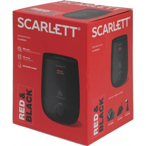 Увлажнитель воздуха/ Увлажнитель воздуха Scarlett SC-AH986M30 23Вт (ультразвуковой) черный