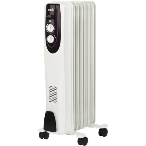 Радиатор масляный/ Радиатор масляный Ballu Classic BOH/CL-07WRN 1500Вт белый/черный