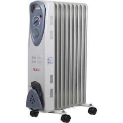 Радиатор масляный/ Радиатор масляный Ресанта ОМ-9Н 2000Вт белый