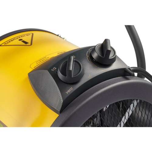 Тепловая пушка электрическая/ Тепловая пушка электрическая Ballu BHP-P-9 9000Вт желтый/черный