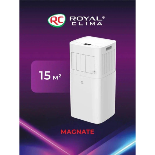 Кондиционер мобильный/ Кондиционер мобильный Royal Clima Magnate RM-MT22CH-E белый площ.15м2
