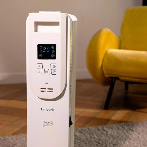 Радиатор масляный/ Радиатор масляный Timberk Home Intellect T-OR1507-F10E-WF 1500Вт белый
