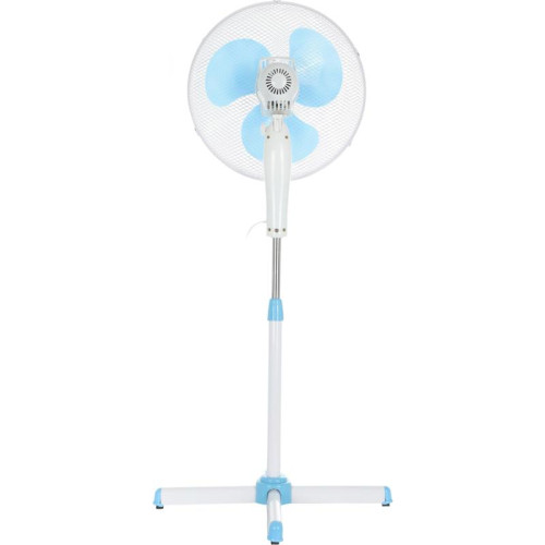 Вентилятор напольный/ Вентилятор напольный Scarlett SC-SF111B29 45Вт скоростей:3 белый/голубой