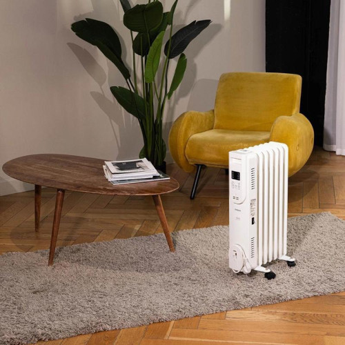 Радиатор масляный/ Радиатор масляный Timberk Home Intellect T-OR1507-F10E-WF 1500Вт белый